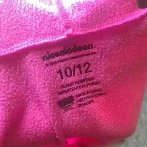 JoJo Siwa Hooded Blanket Sleeper Onesie Pajama size 10-12 - Picture 4 of 5